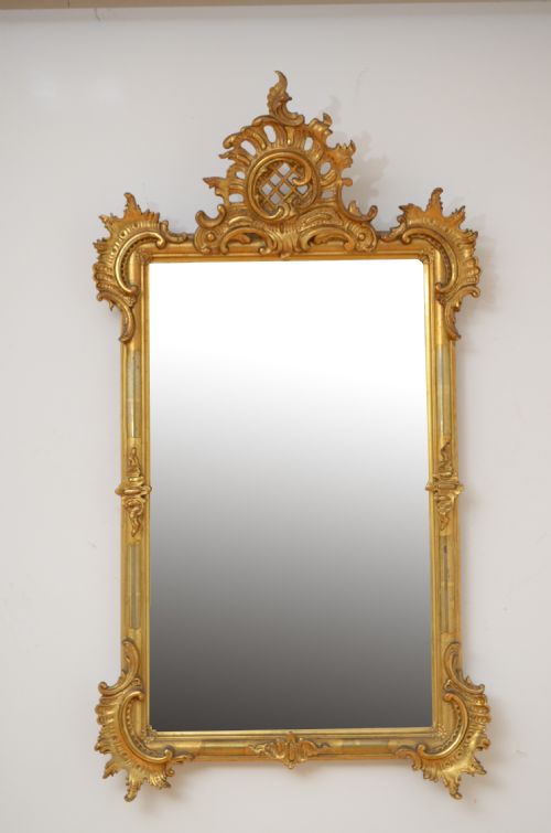 Turn of the Century Giltwood Wall Mirror