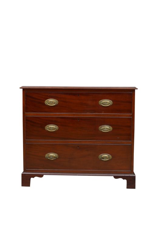 Solid Mahogany Georgian Chest of Drawers