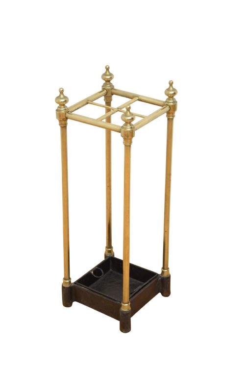 Late Victorian Brass Umbrella Stand