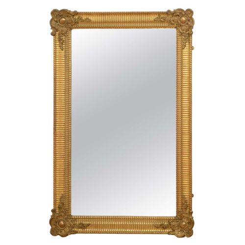 Early 19th Century Giltwood Wall Mirror H148cm