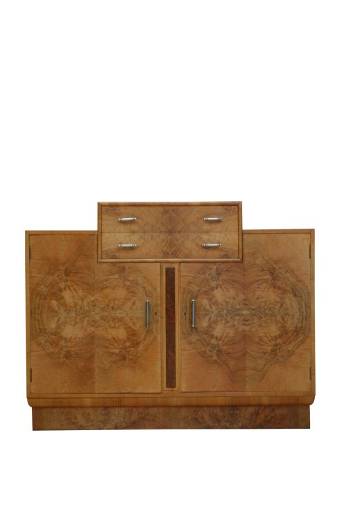 Fine Quality Art Deco Heals Sideboard in Walnut