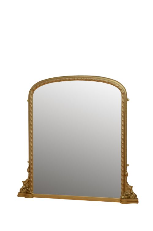 English Victorian Wall Mirror H134cm