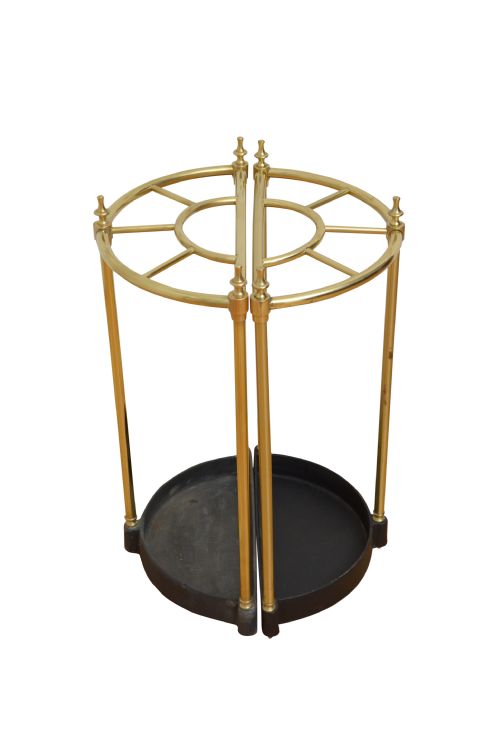 Pair of Brass Umbrella Stands