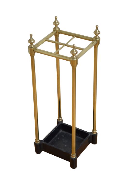 Edwardian Brass Umbrella Stand