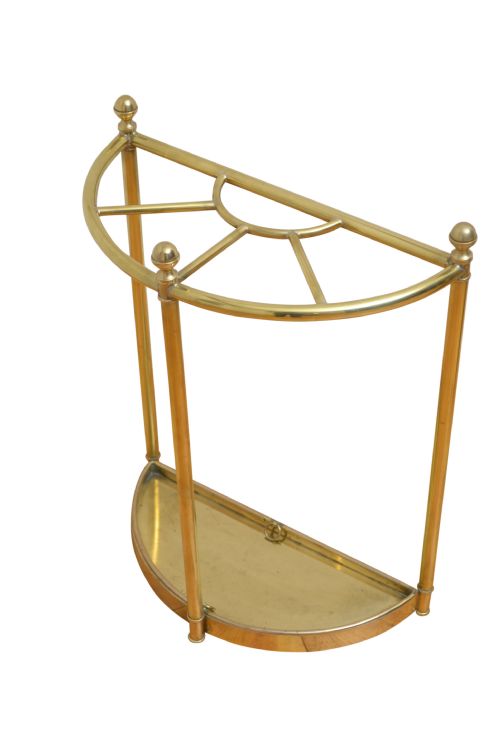 Art Deco Brass Umbrella Stand