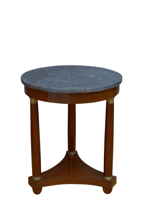 French Mahogany Gueridon Table