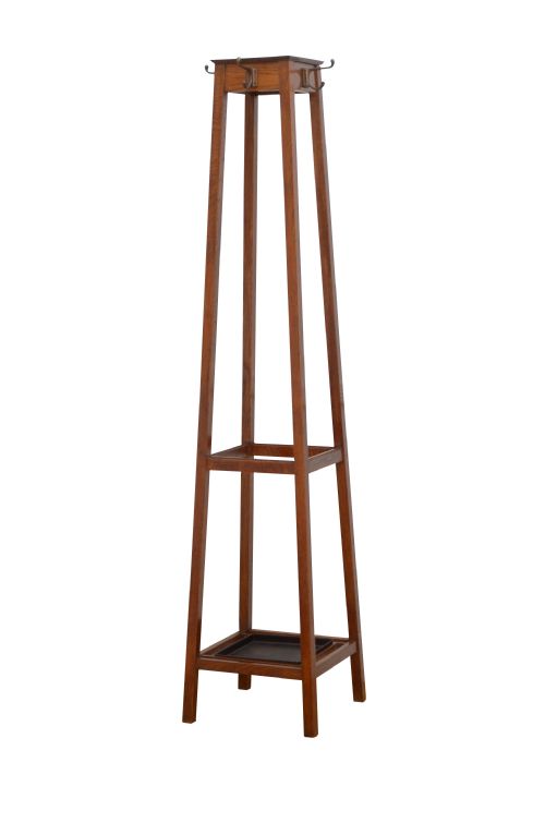 Arts and Crafts Oak Coat Stand Hall Stand
