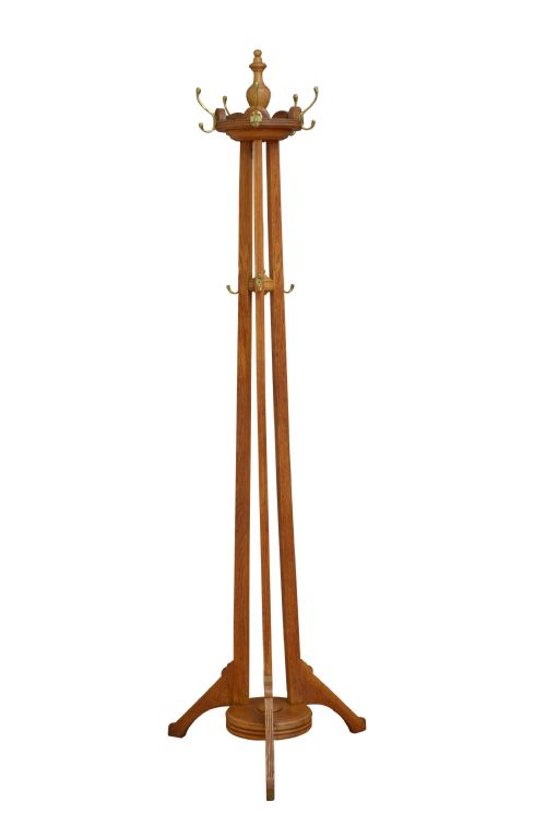 Arts and Crafts Oak Coat Stand Hall Stand
