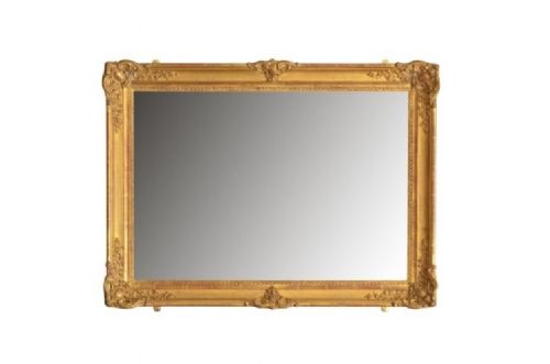 Attractive 19th Century Gilt Mirror H64cm
