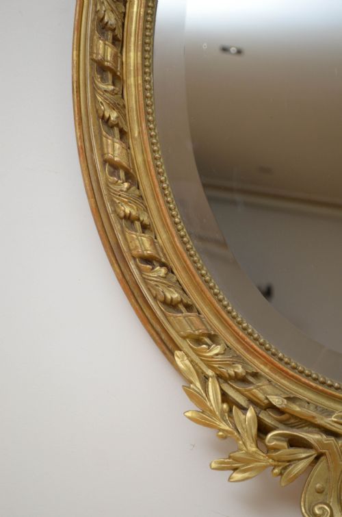 fig 1. 19th Century Gilt Wall Mirror