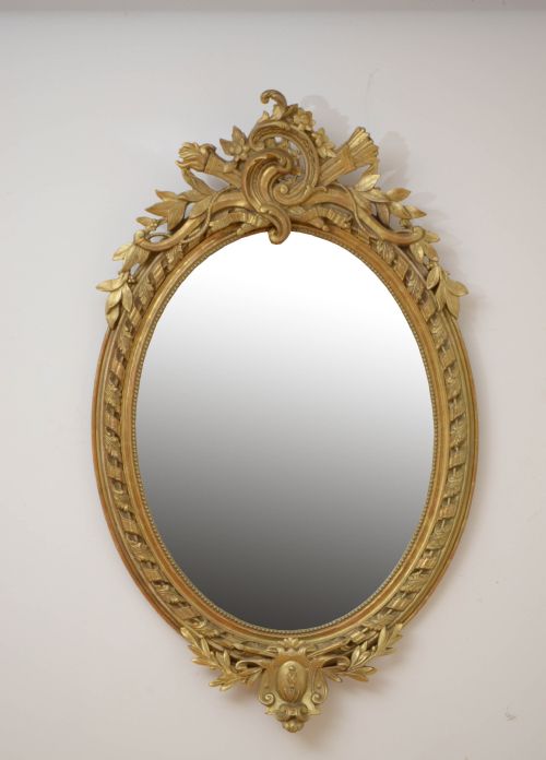 19th Century Gilt Wall Mirror