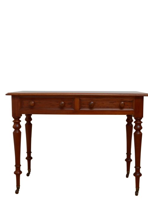 Victorian Mahogany Writing Table Dressing Table