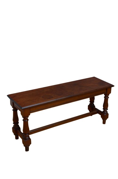 Victorian Hall Bench in the Manner of Shoolbred