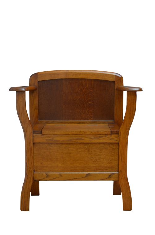 STYLISH ART DECO HALL BENCH - ADDITIONAL PHOTO 3