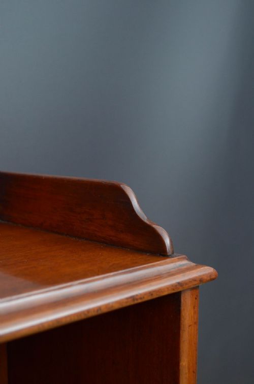 WILLIAM IV WATERFALL BOOKCASE IN MAHOGANY - ADDITIONAL PHOTO 2