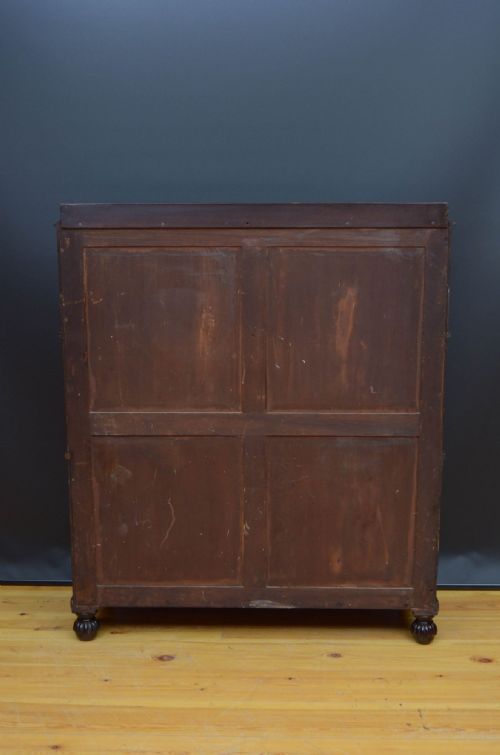 WILLIAM IV WATERFALL BOOKCASE IN MAHOGANY - ADDITIONAL PHOTO 10