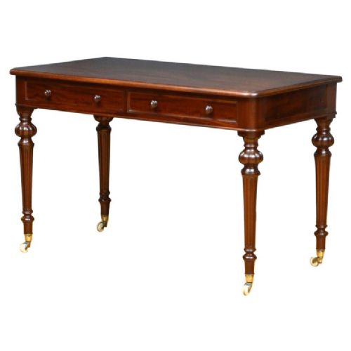 Victorian Mahogany Writing Table / Dressing Table