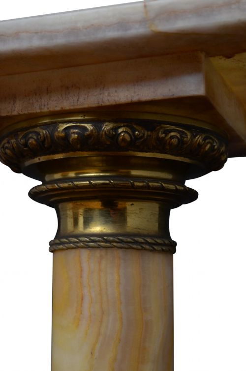 19TH CENTURY ONYX COLUMN - ADDITIONAL PHOTO 3
