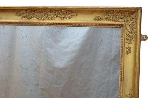 NAPOLEONIC GILTWOOD WALL MIRROR 100X81 - ADDITIONAL PHOTO 4