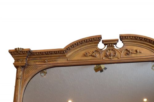 LARGE GILTWOOD WALL MIRROR OVERMANTEL H169CM - ADDITIONAL PHOTO 9