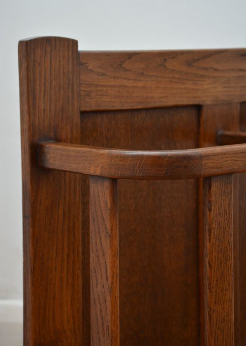 COUNTRY HOUSE UMBRELLA STAND IN OAK - ADDITIONAL PHOTO 6