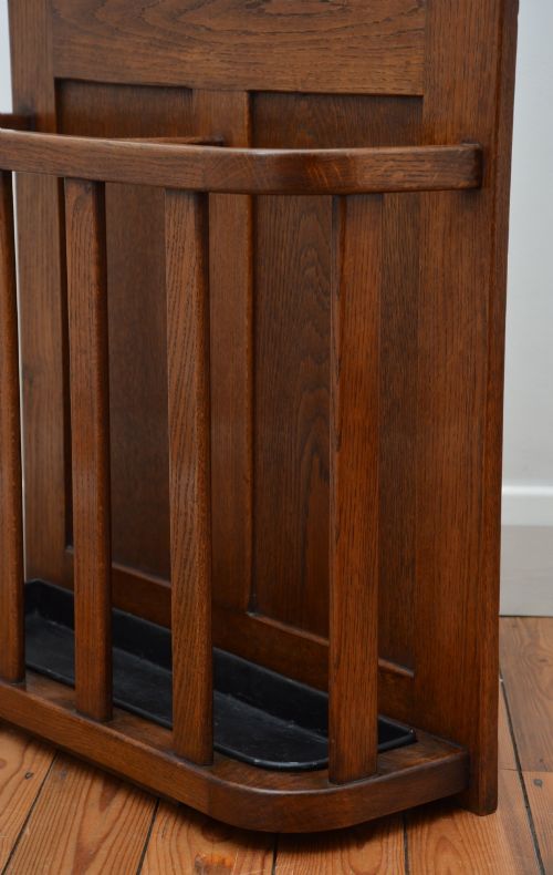 COUNTRY HOUSE UMBRELLA STAND IN OAK - ADDITIONAL PHOTO 7
