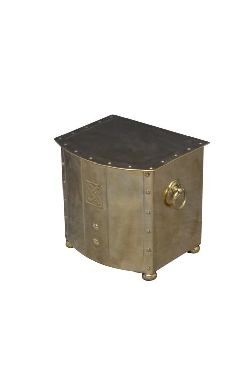 ART DECO COAL BIN OR LOG BUCKET PLANTER
