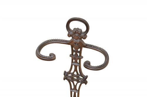 FIRE TOOLS COMPANION STAND OR ART NOUVEAU UMBRELLA STAND - ADDITIONAL PHOTO 3