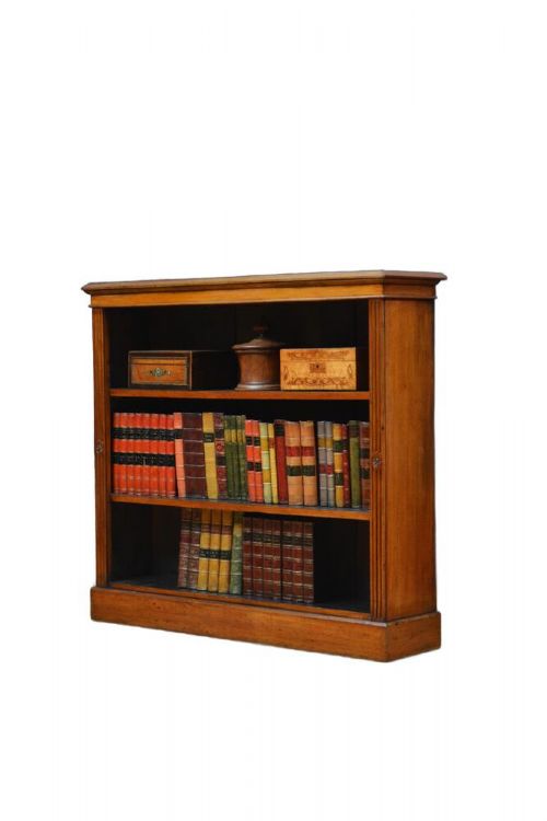 Edwards and Roberts Walnut Open Bookcase