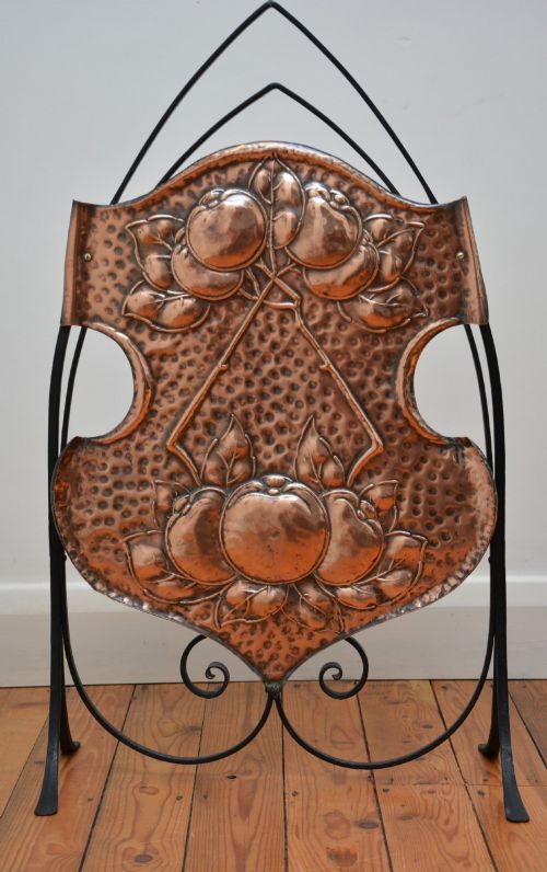 ARTS AND CRAFTS FIRE SCREEN - ADDITIONAL PHOTO 6