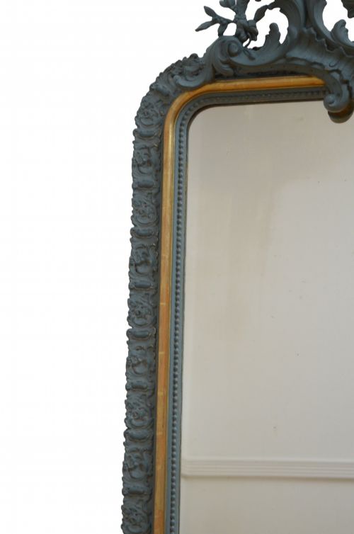 ANTIQUE PIER MIRROR WALL MIRROR H154CM - ADDITIONAL PHOTO 6