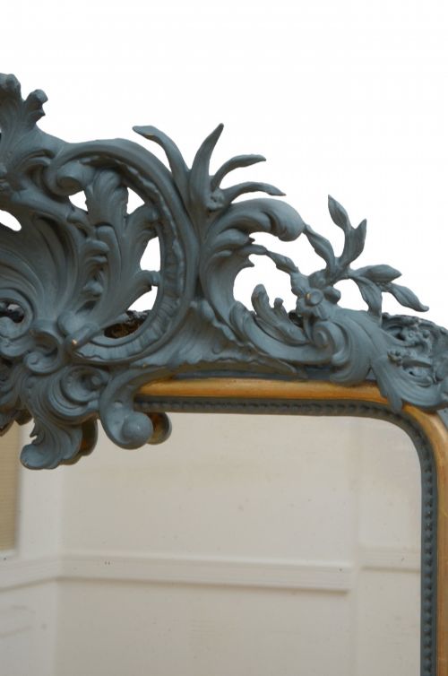 ANTIQUE PIER MIRROR WALL MIRROR H154CM - ADDITIONAL PHOTO 11