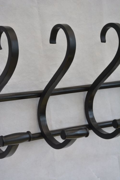 EBONISED BENTWOOD COAT RACK COAT HOOKS IN GOOD CONDITION - ADDITIONAL PHOTO 4