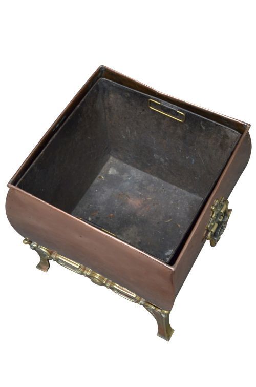 LATE VICTORIAN COPPER PLANTER OR COAL BUCKET - ADDITIONAL PHOTO 5