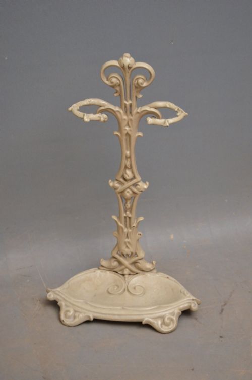 ART NOUVEAU UMBRELLA STAND STICK STAND OR FIRE IRON STAND - ADDITIONAL PHOTO 2