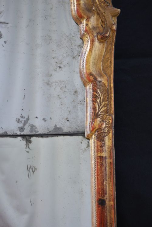 GEORGIAN GESSO AND GILTWOOD PIER MIRROR W49CM - ADDITIONAL PHOTO 2