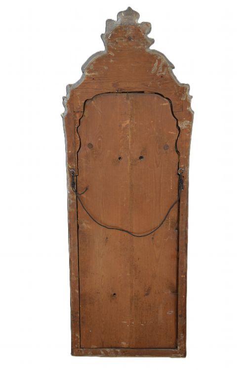 GEORGIAN GESSO AND GILTWOOD PIER MIRROR W49CM - ADDITIONAL PHOTO 5