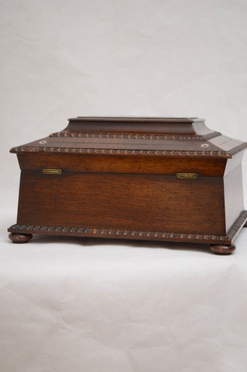 SARCOPHAGUS ANTIQUE JEWELLERY BOX WITH A TRAY - ADDITIONAL PHOTO 14