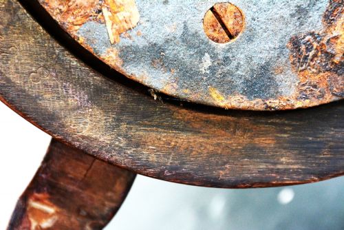 ARTS AND CRAFTS SOLID WALNUT COAT STAND BY JAS SHOOLBRED - ADDITIONAL PHOTO 5