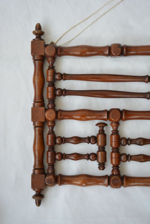 ANTIQUE WALL MOUNTED COAT RACK HAT TREE HOOKS - ADDITIONAL PHOTO 6