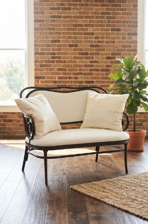 Authentic Thonet Bentwood Settee Aesthetic Movement Ebonised Sofa