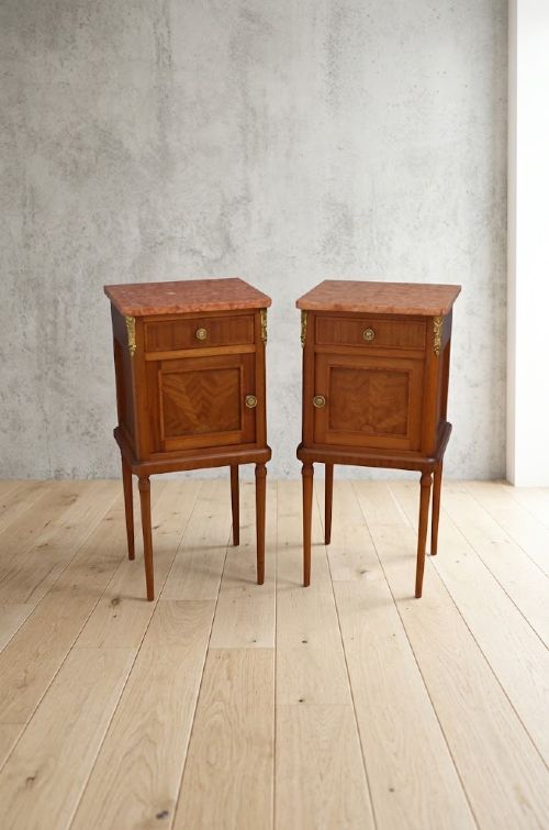 Pair of Louise Philippe Bedside Cabinets