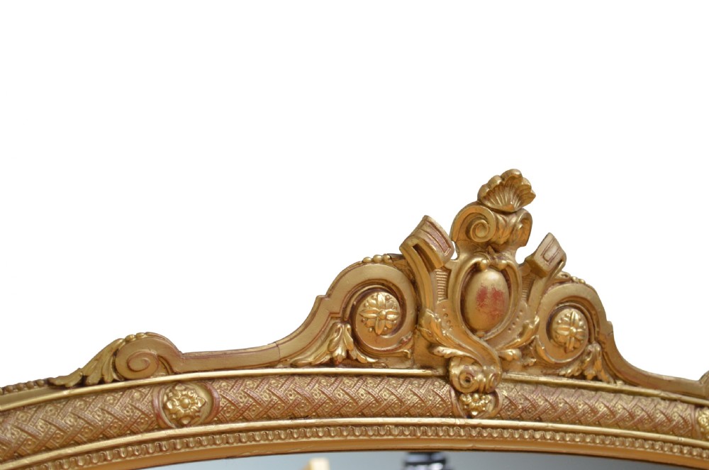 Fine Victorian Overmantel Mirror View V
