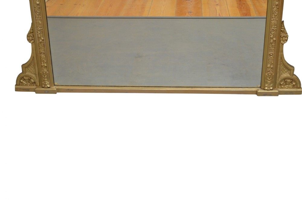 Victorian Giltwood Overmantle Mirror View VIII