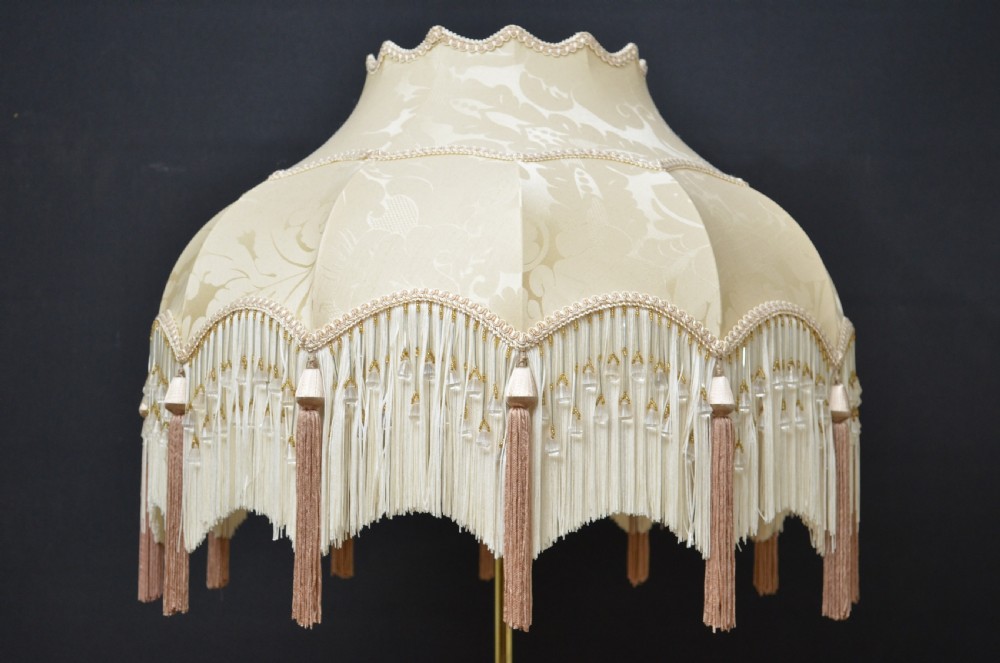 Victorian Brass Standard Lamp View II