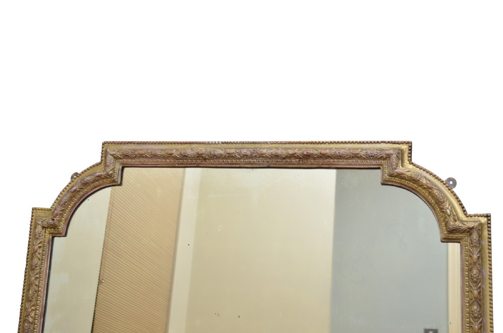Victorian Gilded Overmantel Mirror View IV