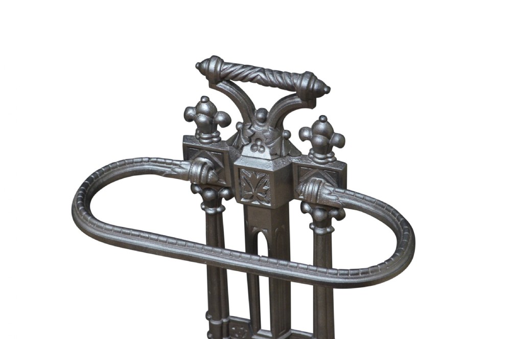 Victorian Cast Iron Umbrella Stand View II