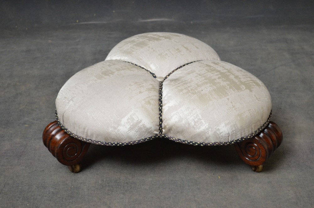 William IV Rosewood Foot Stool View IV