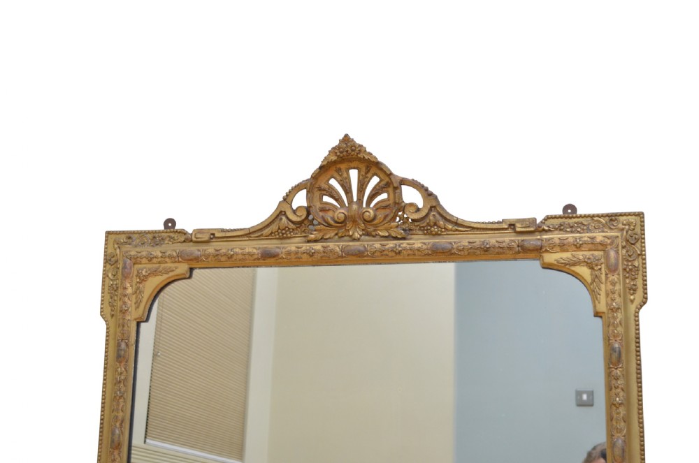 Victorian Giltwood Wall Mirror View VI