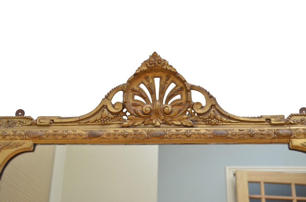 Victorian Giltwood Wall Mirror View VII